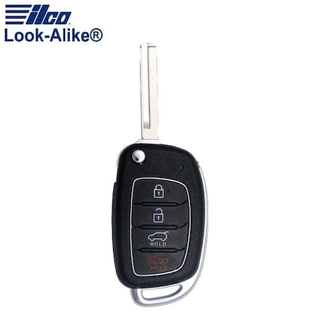 Ilco LAL FLIP-HYUN-4B4 Hyundai 4 Button Flip Key (TQ8-RKE-4F31 (DM 4BT) ILCO-AX00014480